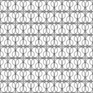 Black and white geometric seamless pattern abstract background N37
