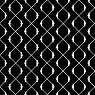 Black and white seamless pattern abstract background N56