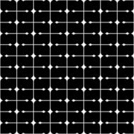 Black and white seamless pattern abstract background N57
