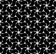 Black and white seamless pattern abstract background N58