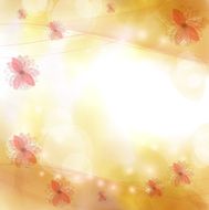 Autumn abstract background