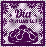 Day Of The Dead - Cut Out Paper N6
