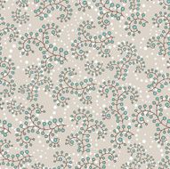 Seamless colorful background with abstract floral pattern N2