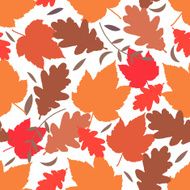 Seamless autmn background