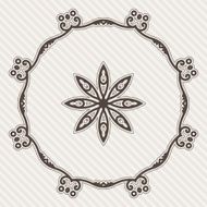Filigree Flower Henna Pattern N10