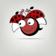 Pretty cute ladybug girl N2
