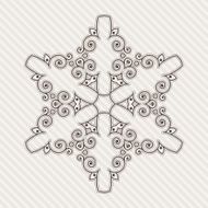 Filigree Flower Henna Pattern N18