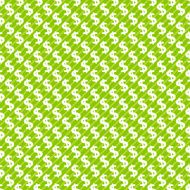 Dollar sign abstract seamless pattern background