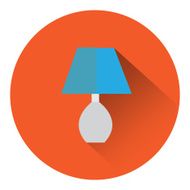lamp icon vector