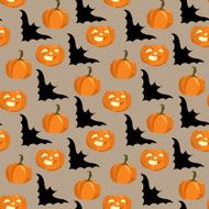 Seamless Background for Halloween N4