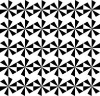 Black and white geometric seamless pattern abstract background N40