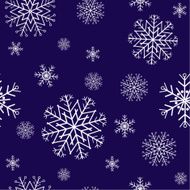 blue seamless pattern with snowflakes