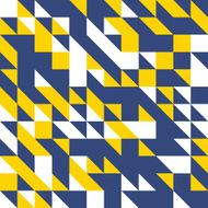 Abstract Background From Multi-Colored Geometric Shapes