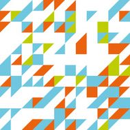Abstract Background From Multi-Colored Geometric Shapes N2