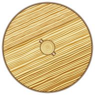 Wooden wheel N3