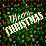 Abstract Christmas and New Year Background Vector Illustration N18