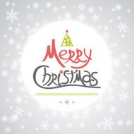 Merry Christmas Holiday card design N3