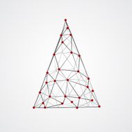 Christmas tree geometric style N2