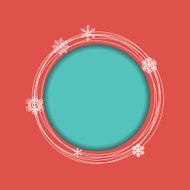 Abstract Christmas and New Year Background Vector Illustration N28