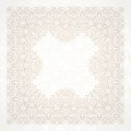 Filigree vector frame in Victorian style N2