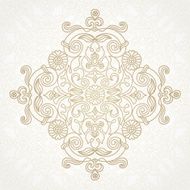 Vector vintage pattern in Eastern style N4