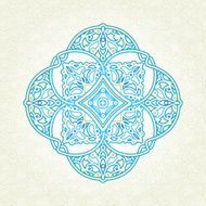 Vector pattern in Eastern style N12