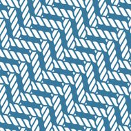 Seamless nautical rope knot pattern lattice N3