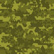 Digital camouflage seamless patterns