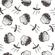 Seamless Oktoberfest Pattern N2