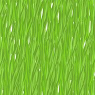 Green grass seamless pattern Vector background natural greenery
