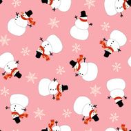 Snowman pattern