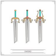 Bevelled Fantasy Sword