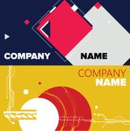 Modern Business-Card Set N2