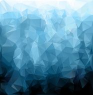 Blue Polygonal Mosaic Background Creative Design Templates N12