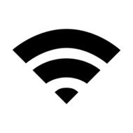 Wi-fi logo symbol