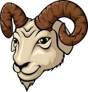ram head mascot N3