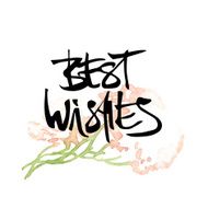 Calligraphy greeting card