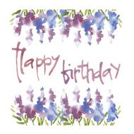 Calligraphy greeting card N8