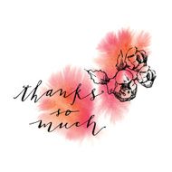 Calligraphy greeting card N30