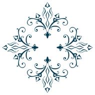 Isolated Abstract Floral pattern Vector illustration N2