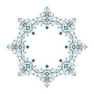 Isolated Abstract Floral pattern Vector illustration N3