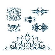 Isolated Abstract Floral pattern Vector illustration N6