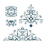 Isolated Abstract Floral pattern Vector illustration N7