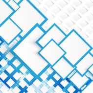 Vector blue squares Abstract background N11