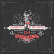 Vintage Christmas Background N5