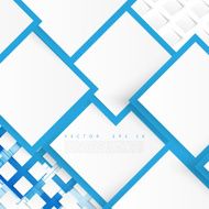 Vector blue squares Abstract background N13