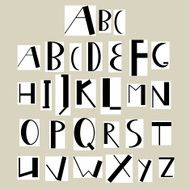 English uppercase alphabet N2