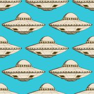 Sketch ufo plate