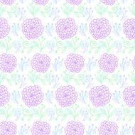 Flower pattern N107