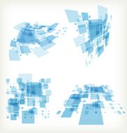 Abstract rectangle background